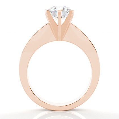 Rose Gold Diamond Engagement Rings