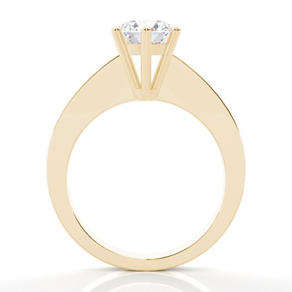 Yellow Gold Solitaire Engagement Rings