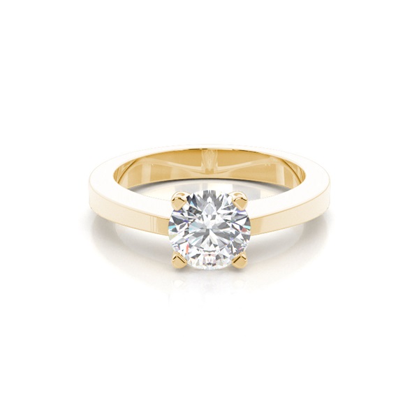 4 Prong Setting Medium Engagement Ring