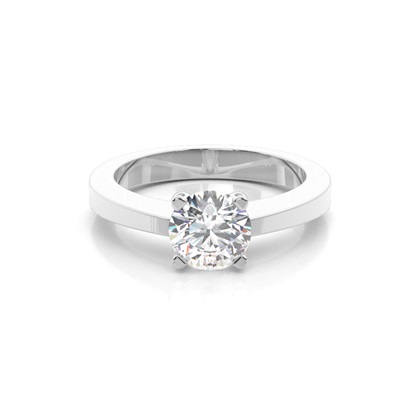 4 Prong Setting Medium Engagement Ring