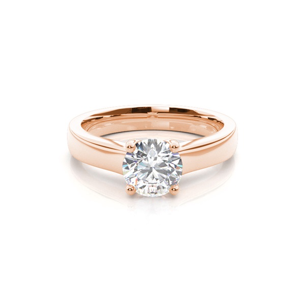 4 Prong Setting Large Engagement Ring
