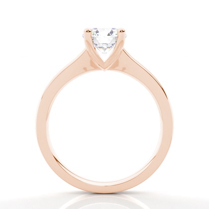 Rose Gold Diamond Engagement Rings