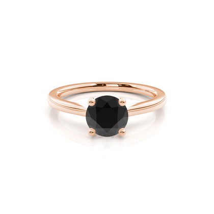 Rose Gold Diamond Engagement Rings