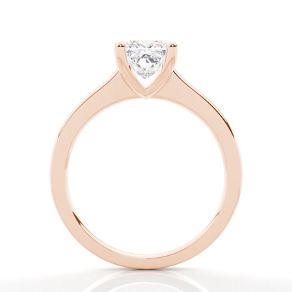 White Gold Round Diamond Engagement Ring