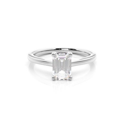 White Gold Solitaire Engagement Rings