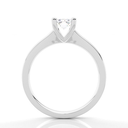 Emerald Classic Solitaire Engagement Rings