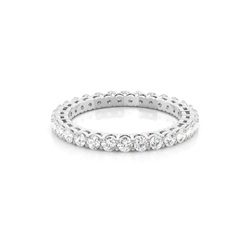 Eternity Diamant Ring in einer Krappenfassung