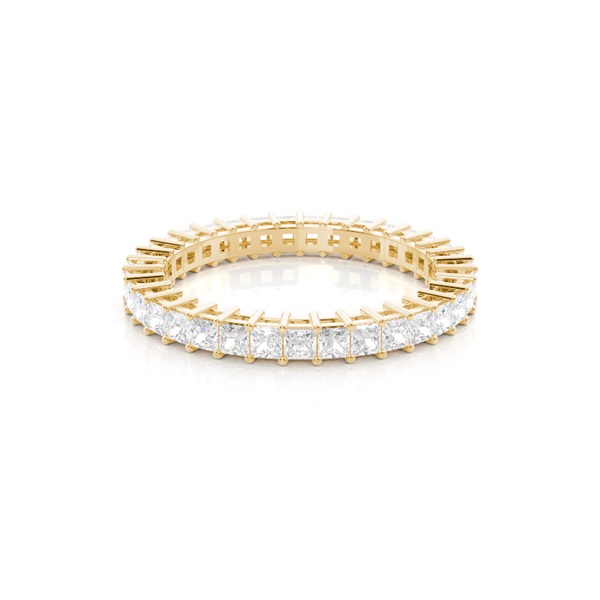 4 Prong Setting Full Eternity Diamond Ring