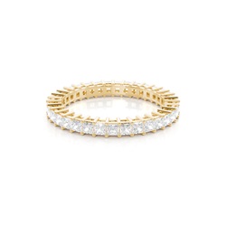 4 Prong Setting Full Eternity Diamond Ring
