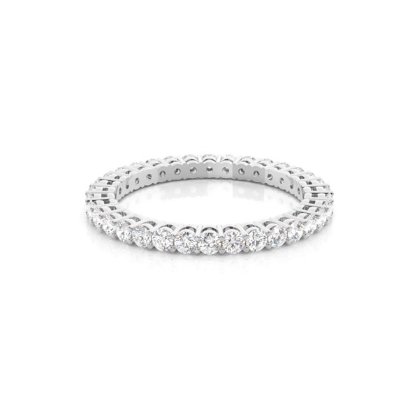 Eternity Diamant Ring in einer Krappenfassung