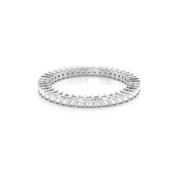 4 Prong Setting Full Eternity Diamond Ring