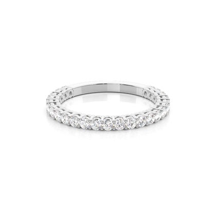White Gold Full Eternity Diamond Rings
