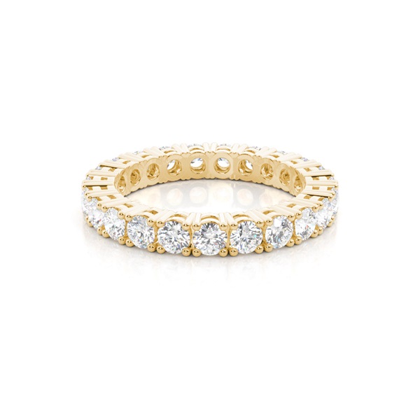 4 Prong Setting Full Eternity Diamond Ring
