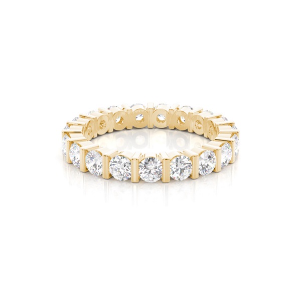 Bar Setting Full Eternity Diamond Ring