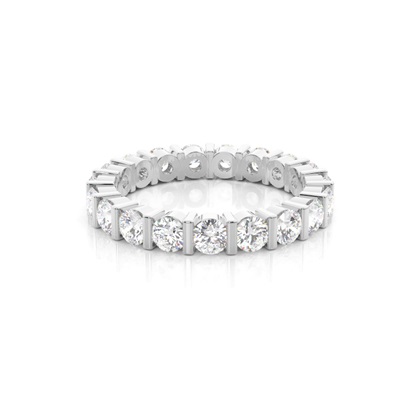 Bar Setting Full Eternity Diamond Ring