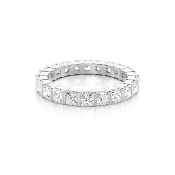 Bar Setting Full Eternity Diamond Ring