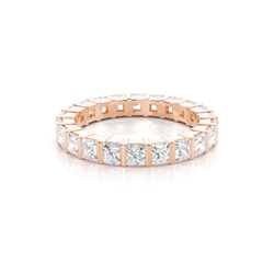 Bar Setting Full Eternity Diamond Ring