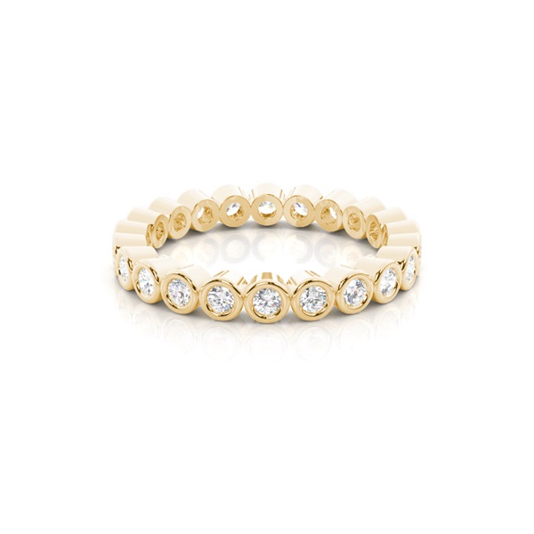 Full Bezel Setting Full Eternity Diamond Ring