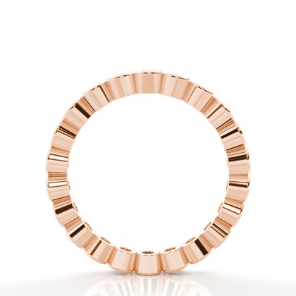 Rotgold Memoireringe Diamantringe