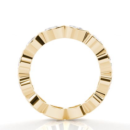 Gelbgold Memoireringe Diamantringe