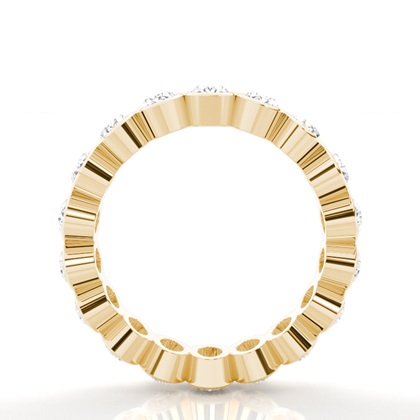 Gelbgold Memoireringe Diamantringe