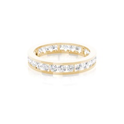 Channel Setting Full Eternity Diamond Ring