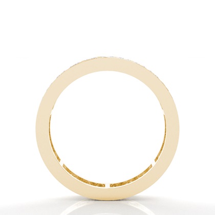 Full Eternity Yellow Gold Diamond Rings