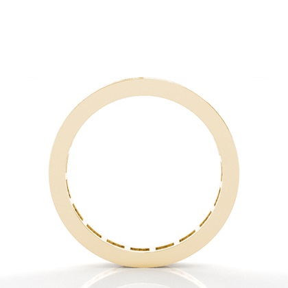 Full Eternity Yellow Gold Diamond Rings