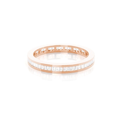 Baguette Anniversary Diamond Rings