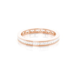 Channel Setting Full Eternity Diamond Ring