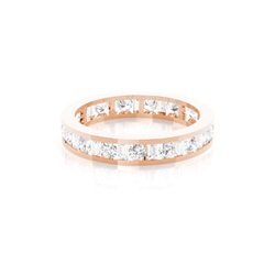 Channel Setting Full Eternity Diamond Ring