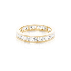 Channel Setting Full Eternity Diamond Ring