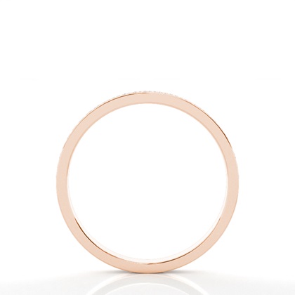 Rose Gold Eternity Diamond Rings