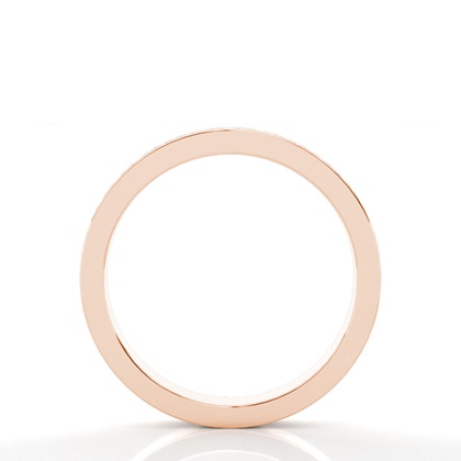 Rose Gold Eternity Diamond Rings