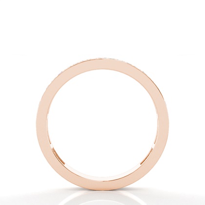 Rose Gold Eternity Diamond Rings