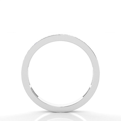 Channel Setting Diamond Three Quarter Eternity Ring