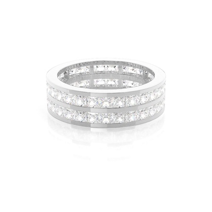 Princess Anniversary Diamond Rings