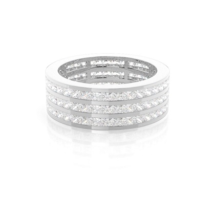 Princess Anniversary Diamond Rings