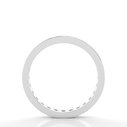 Eternity Diamant Ring in einer Pavefassung
