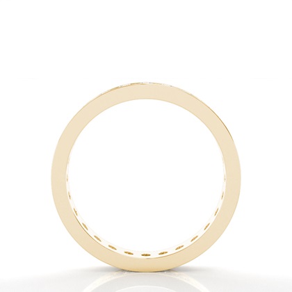 Eternity Diamant Ring in einer Pavefassung