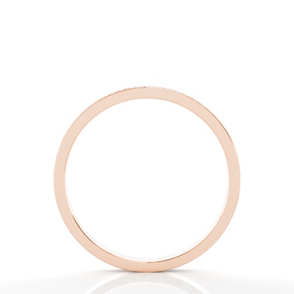 Rose Gold Eternity Diamond Rings