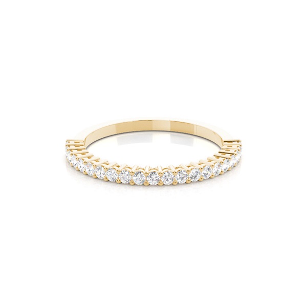 4 Prong Setting Half Eternity Diamond Ring