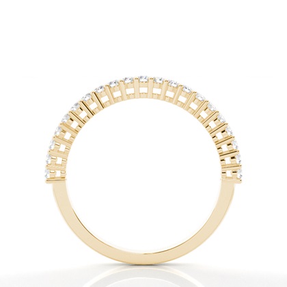 Yellow Gold Anniversary Diamond Rings