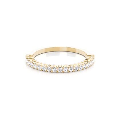 Yellow Gold Anniversary Diamond Rings