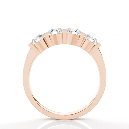 Rotgold Memoireringe Diamantringe
