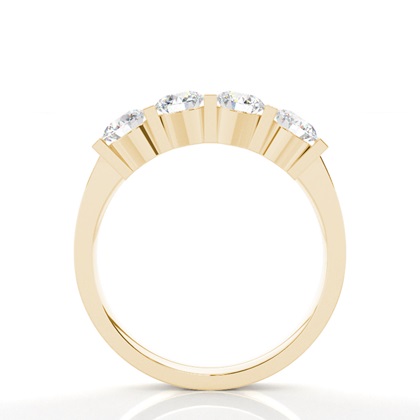 Gelbgold Memoireringe Diamantringe