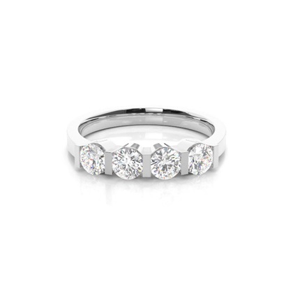 Silver Anniversary Diamond Rings