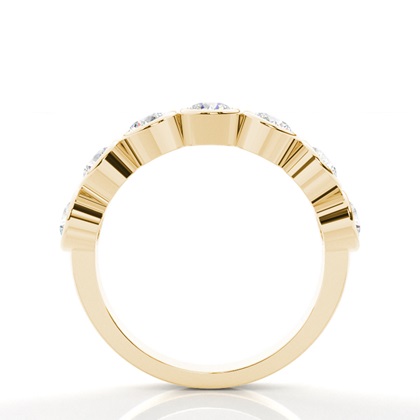 Gelbgold Memoireringe Diamantringe