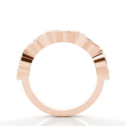 Rotgold Memoireringe Diamantringe