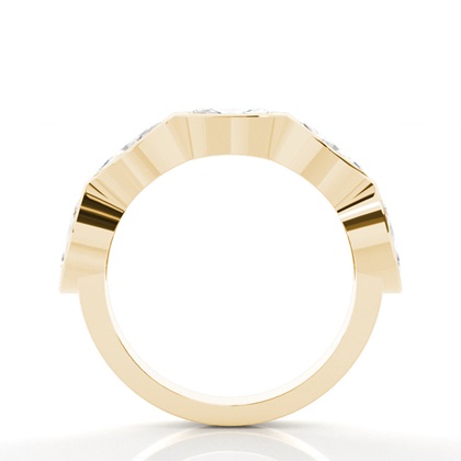 Gelbgold Memoireringe Diamantringe